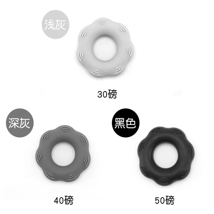 hand grip finger gripper silicone strength trainer