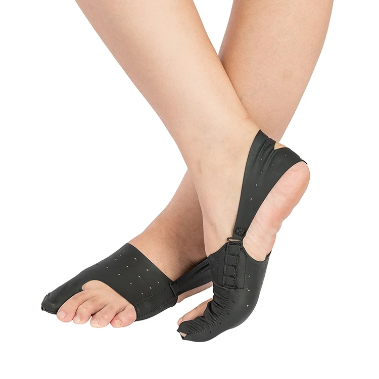 

Adjustable Elastic Bunion Corrector Toe Straightener Socks Treat Pain Relief Hallux Valgus, Black