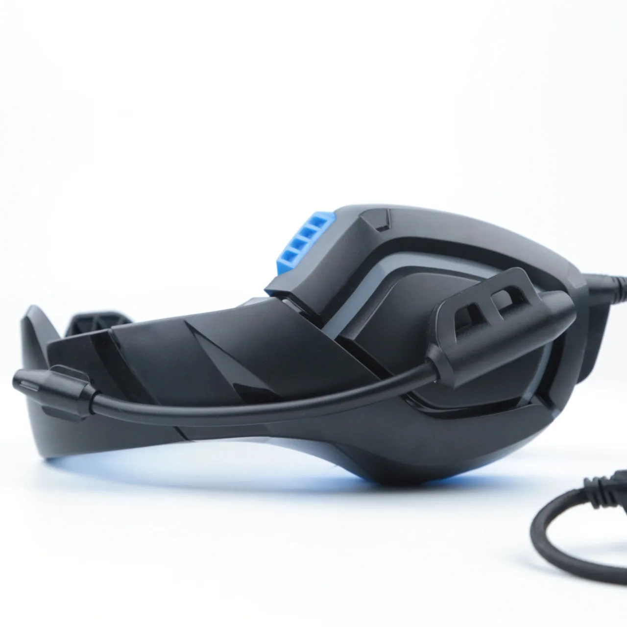 
LED Gaming Headset for PC, PS4, Surround Sound with Mic Noise Cancelling Headphone, LED Light Soft Earmuffs for Laptop Mac Game 