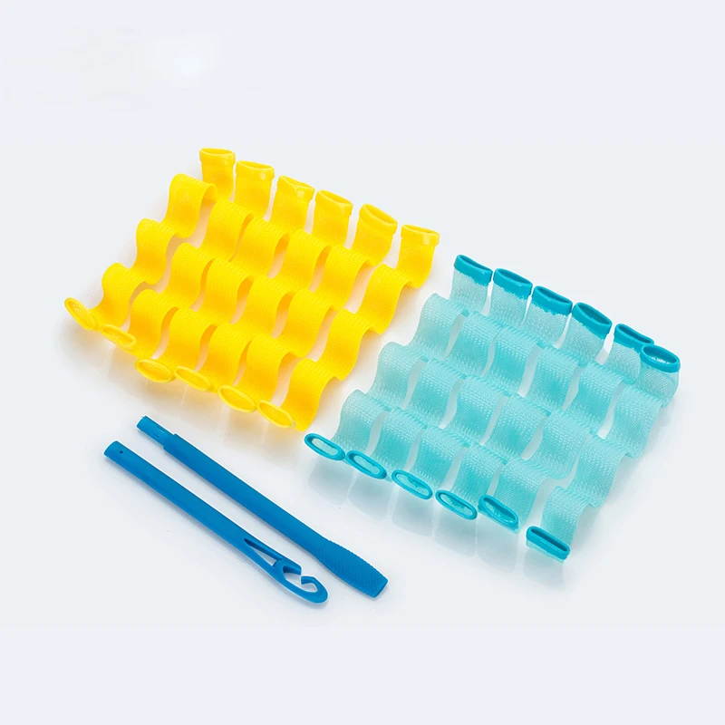 

Water wave pattern magic curler 100 magic wand perm stick curly snail roll