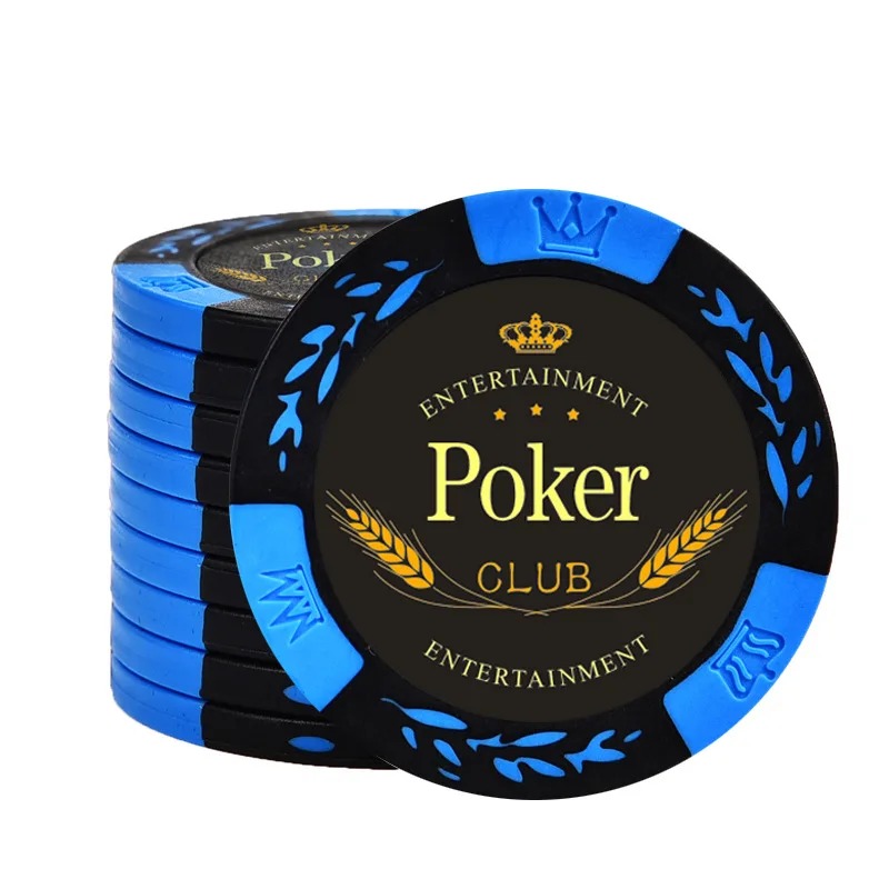 

Casino Quality Plastic Professional Wholesale Custom Logo Rounders Monte Carlo EPT Poker Chips, Multi color