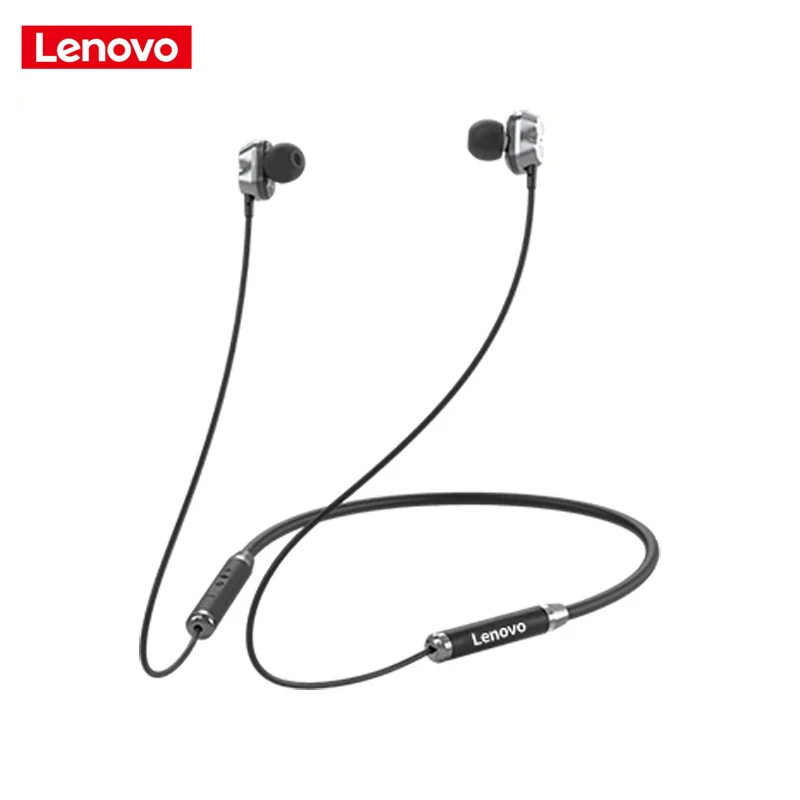 

Summer 2021 Lenovo HE08 Hifi Sports Wireless Earphone Waterproof Noise Cancelling Headphone Wireless Earphone Black/Red/White
