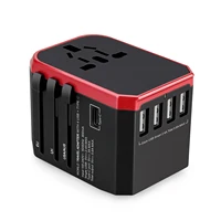 

Mini universal travel adapter quick charger plugs outlet adapter USB fast charger