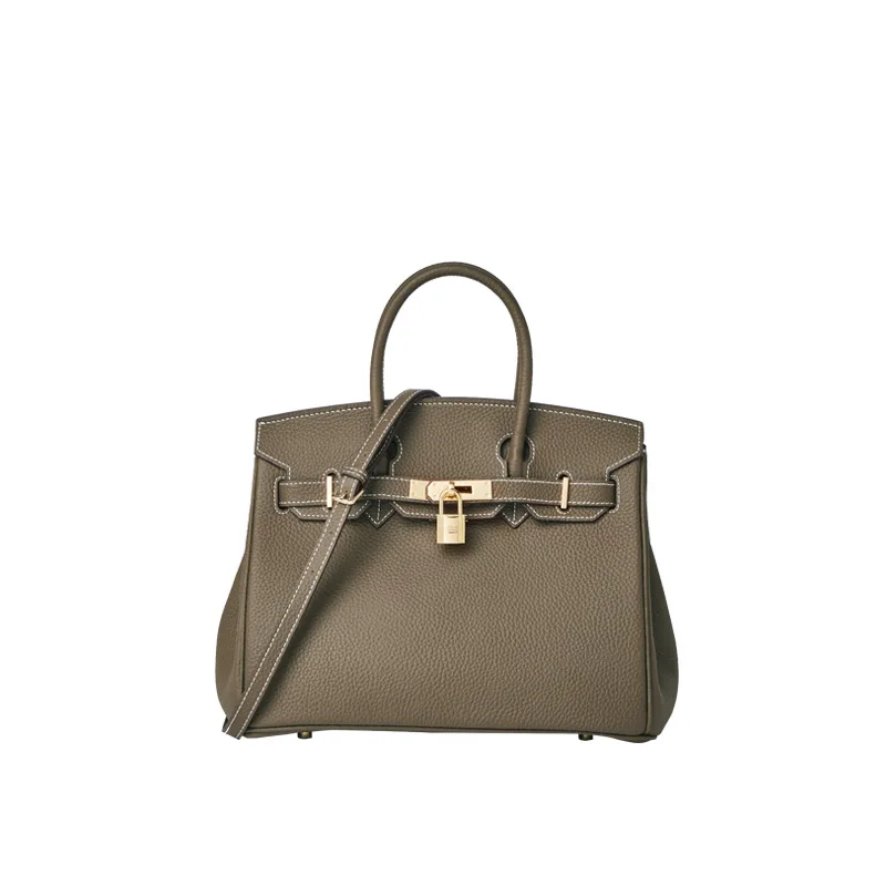 

Manufacturer 2021 Fashion Genuine Leather Handbags Luxury Handbags for Women, Multiple color selection