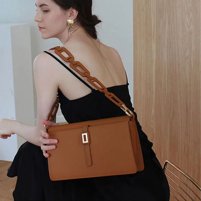 

Unique Fashion Designer Ladies Pu Leather Armpit Bag Square Hand Bag Shoulder Crossbody Handbags Bags For Women
