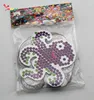 Fashion Purple Octopus Water Fused Beads Peg Board Design DIY Creative Handmade Toys For Kids Educational