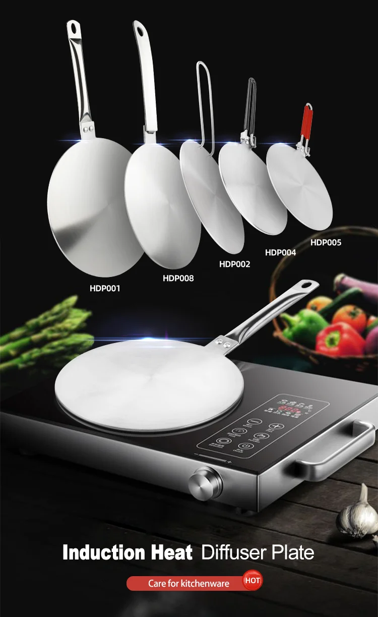 Factory Supply Induction Cooktop Converter Interface Disc Stainless