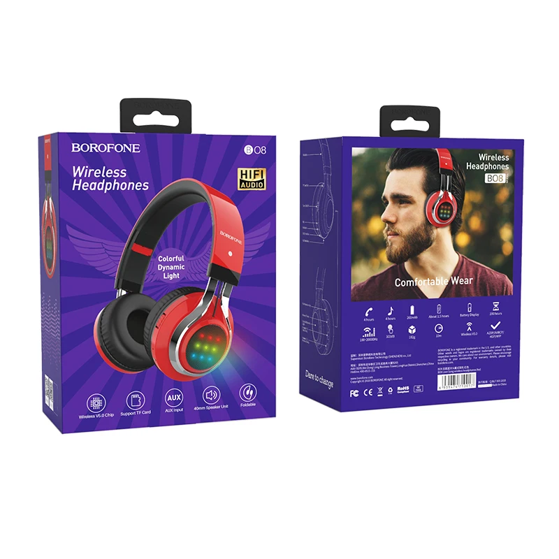 Borofone Bo8 Love Song Auriculares Inalámbricos V5.0 Con Micrófono,Batería De 200mah Para 4 Horas De Llamadas Y Música Buy Auriculares Borofone Bo8 Love Song Auriculares Inalámbricos V5.0 Con Micrófono,Batería De 200mah Para 4 Horas De Llamadas Y Música Buy Auriculares