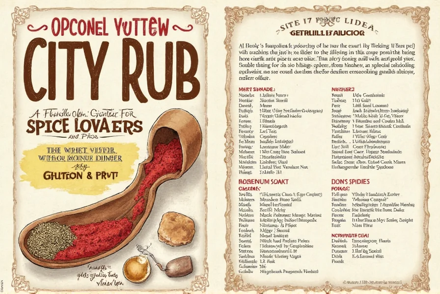 city rub a flavorful guide for spice lovers and pros