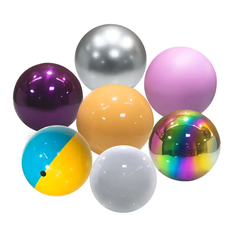 

Multi-Color Gazing Stainless Steel Mirror Decor Colorful Mirror Balls Hunting Shooting Balls Home Garden Office Decor ball