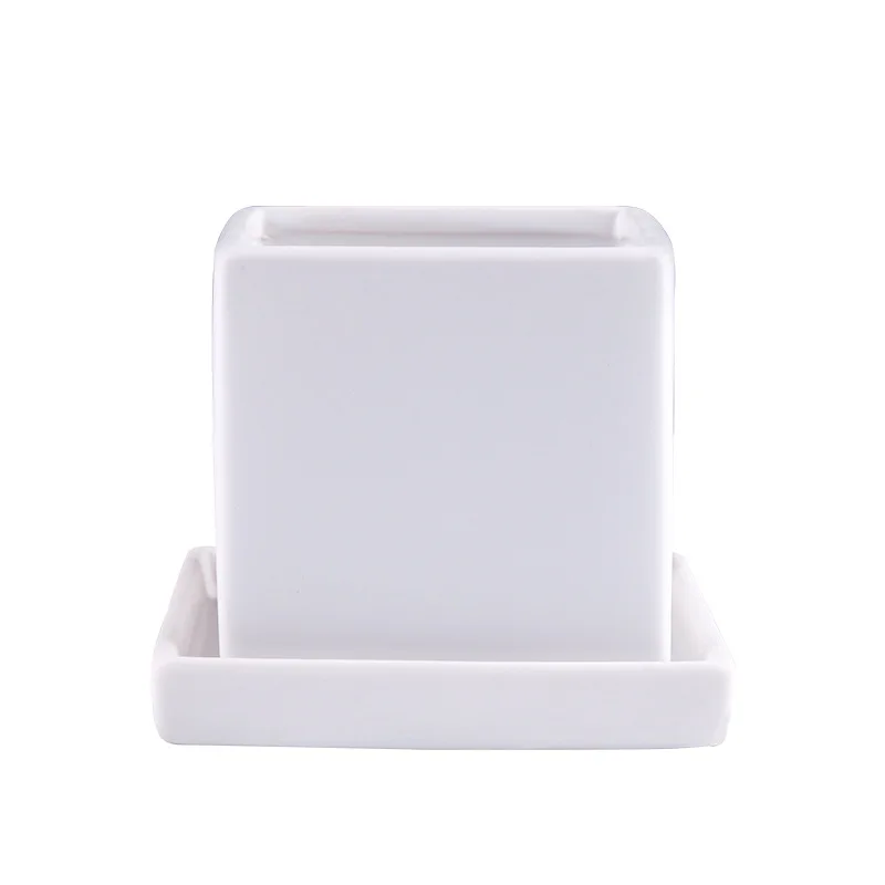 Indoor Garden Rose Gold Outdoor Large Rectangle Ceramic Succulent