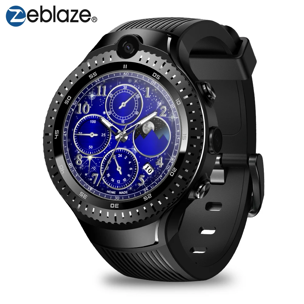 Zeblaze THOR 4 Dual OEM Manufacturer MTK 6737 4G LTE smart watch 4g Facebook Whatsapp For Android