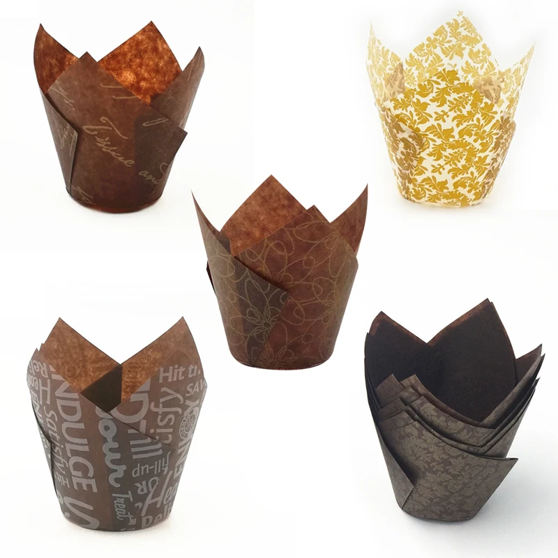 Hot Tulips Cake Paper Cup 50 Pcs/Set Newspaper Fire Style Cupcake Liner Baking Cup For Wedding Party Oilproof Cake Wrapper, 10 stytles
Hot Tulips Cake Paper Cup 50 Pcs/Set Newspaper Fire Style Cupcake Liner Baking Cup For Wedding Party Oilproof Cake Wrapper, 10 stytles