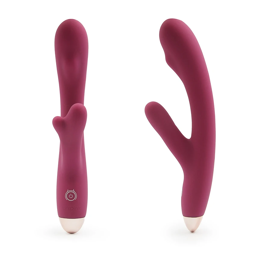 Rabbit Vibrator Smart Warming Sex Toy Women Silicone Rechargeable Waterproof 8 Vibrations