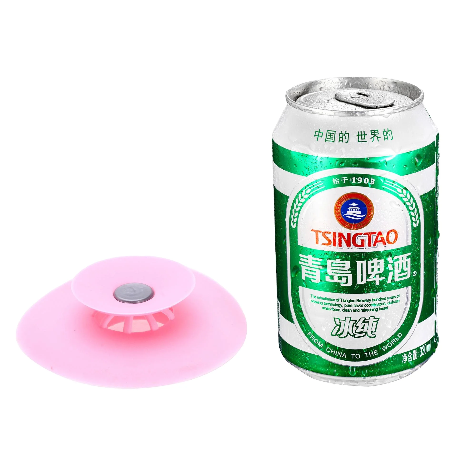 

Factory latest OEM Kitchen press-type deodorant closed silicone flying saucer floor drain bathroom bounce, Pink,green,blue,white