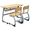 Cheap price ergonomic student study desk and chair set