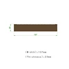 88mm Solid Decking Easy To Clean Up Wood Texture WPC Wood Plastic Decoration Decking