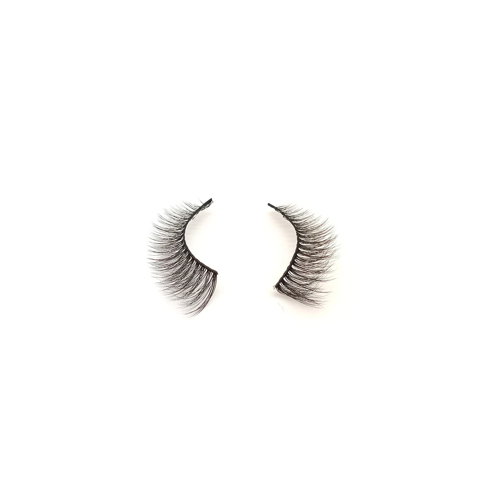 

Synthetic lashes vendor natural look silk Cruelty Free custom packaging 18mm synthetic Eyelashes