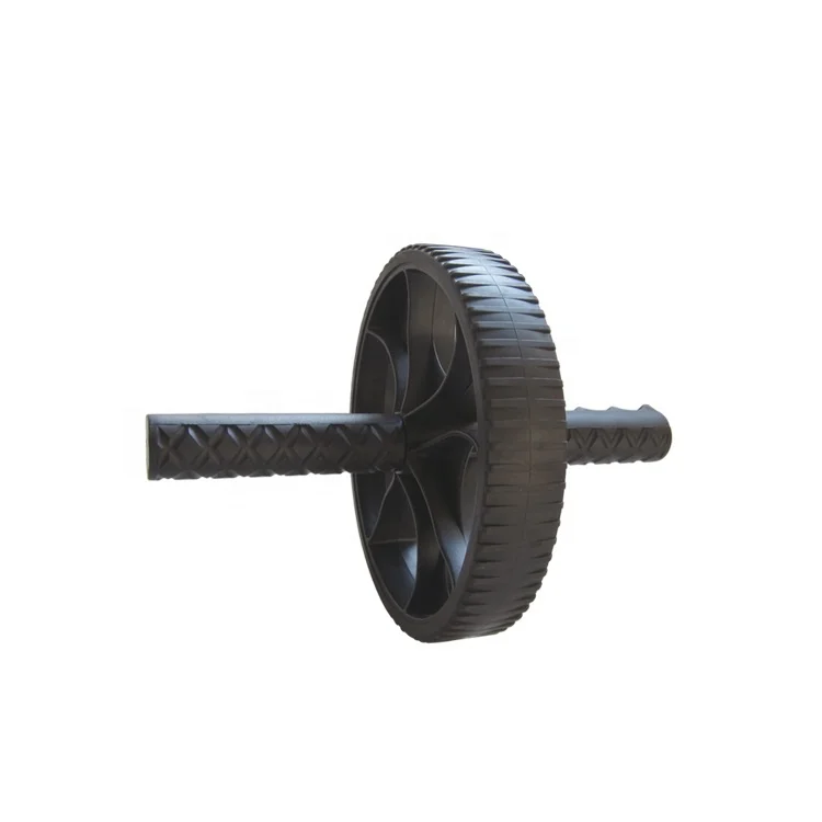

OKPRO AB Exercise Workout Plastic Abdominal Wheel, Black or customized