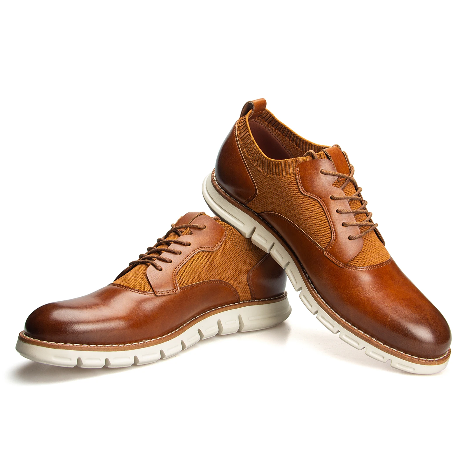 

Men's Handmade Leather Modern Classic Lace up Leather Dress Oxfords Shoes