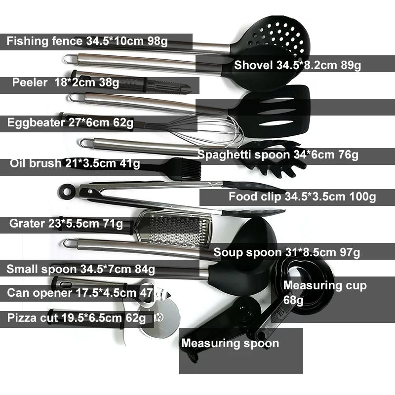 kichen silicone stainless8