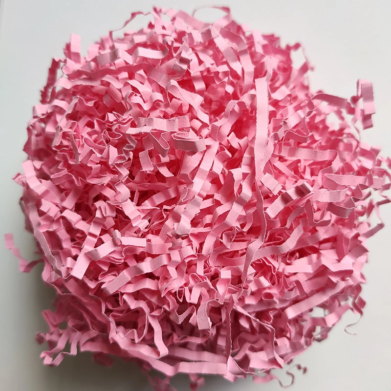 Kraft Crinkle Cut Shredded Paper For Packing Box Filler Xmas Diy Gift ...