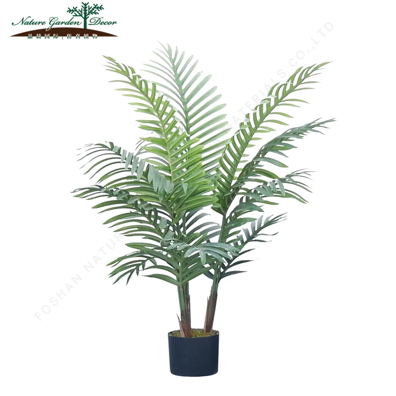 

Decoration 110cm artificial outdoor palm trees palm tree indoor, Green, mix and match
