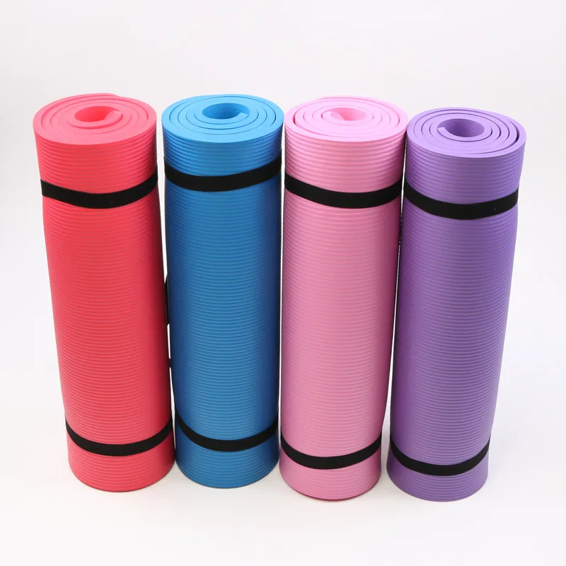 

High density Eco-friendly NBR custom yoga mat for exercise