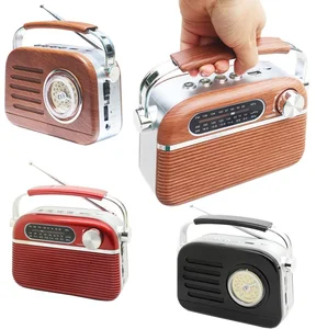 Wholesale Vintage Antique Wooden Retro Radio with USB TF Player