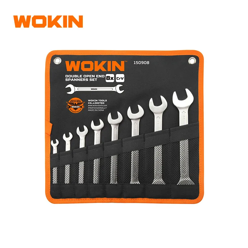 

WOKIN 150908 8pcs Double Open End Tools Spanner Set