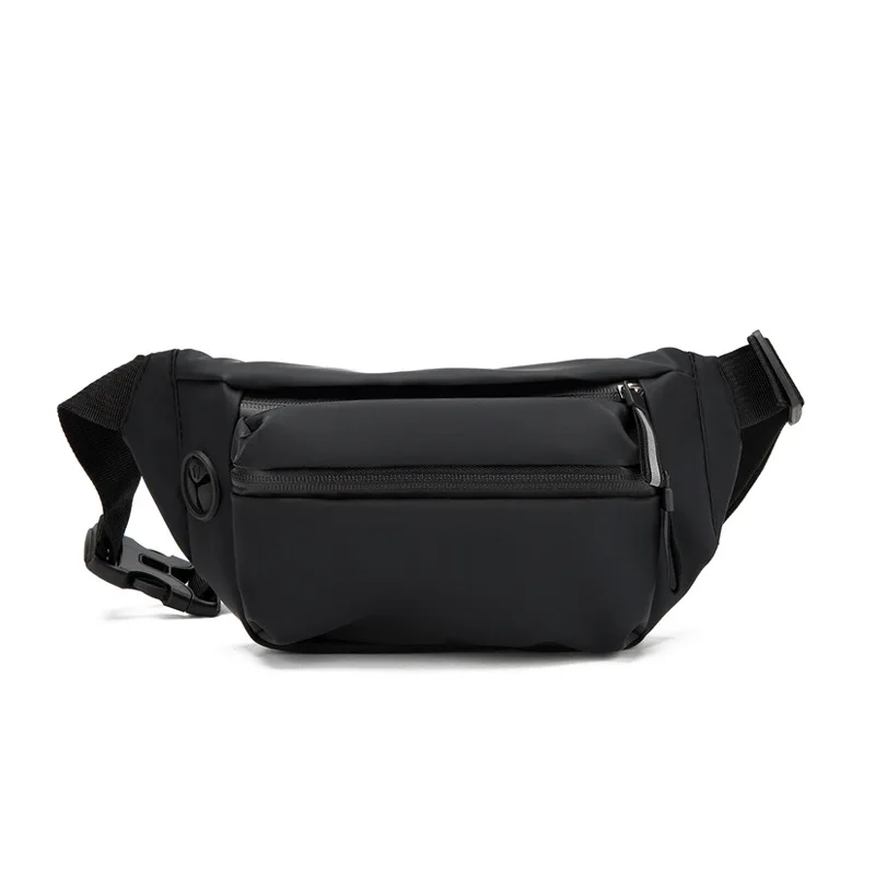 

Fashion chest bag waterproof men's personality waist bag casual outdoor sports messenger bag wholesale, 4 colors