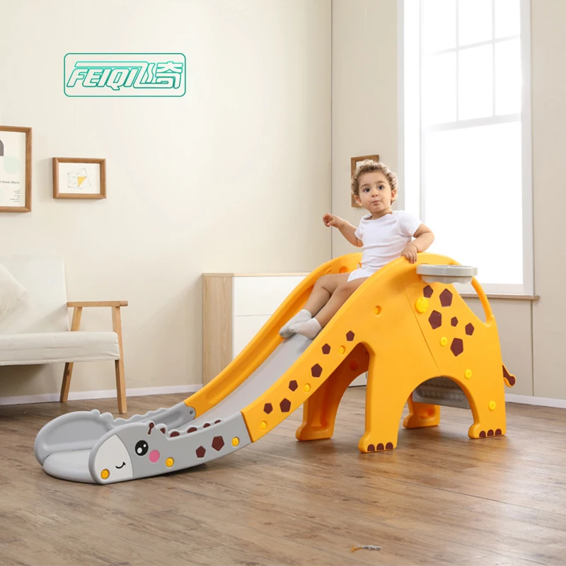

chang jing lu kid slide, Yellow/pink/ turquoise/green