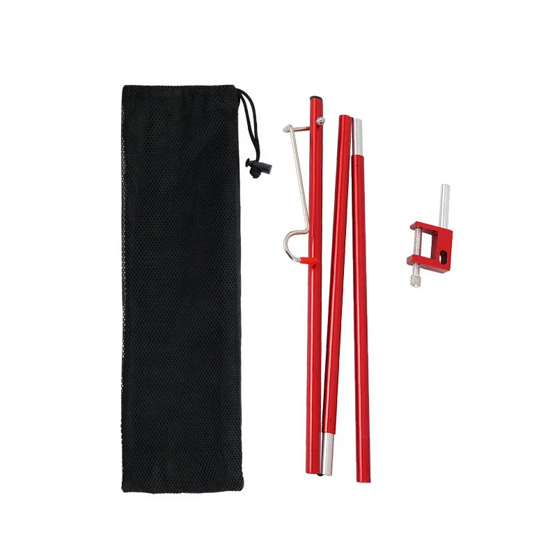 

Outdoor garden ultra-light aluminum alloy folding table bracket tent lamp rack portable folding camping lamp hanging pole