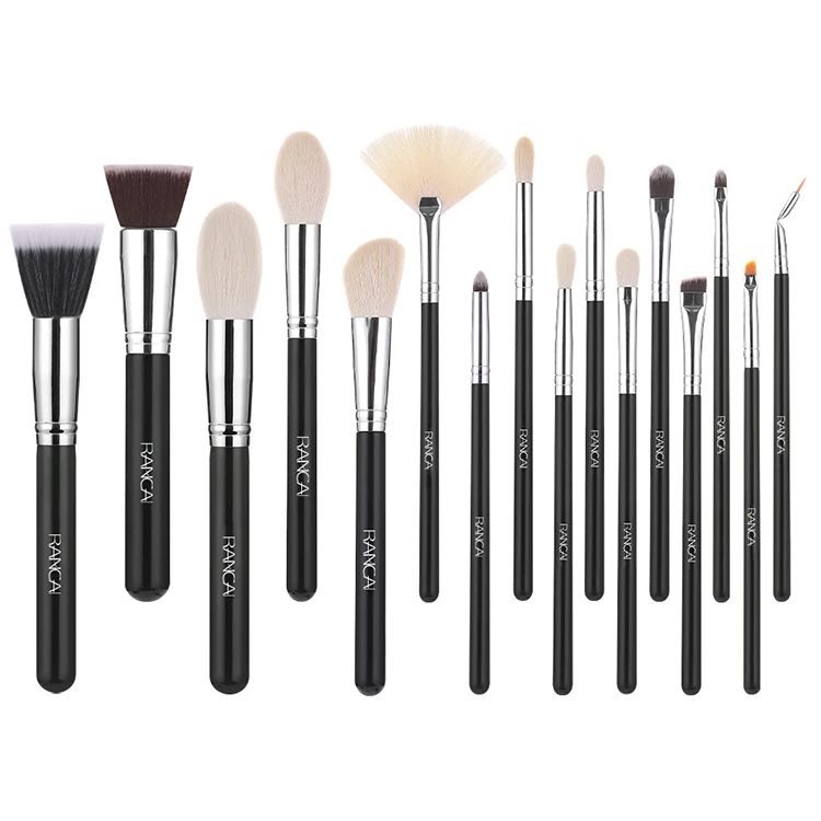

16pcs pro beauty makeup kit brush sets makeup bag set brush importers, Black