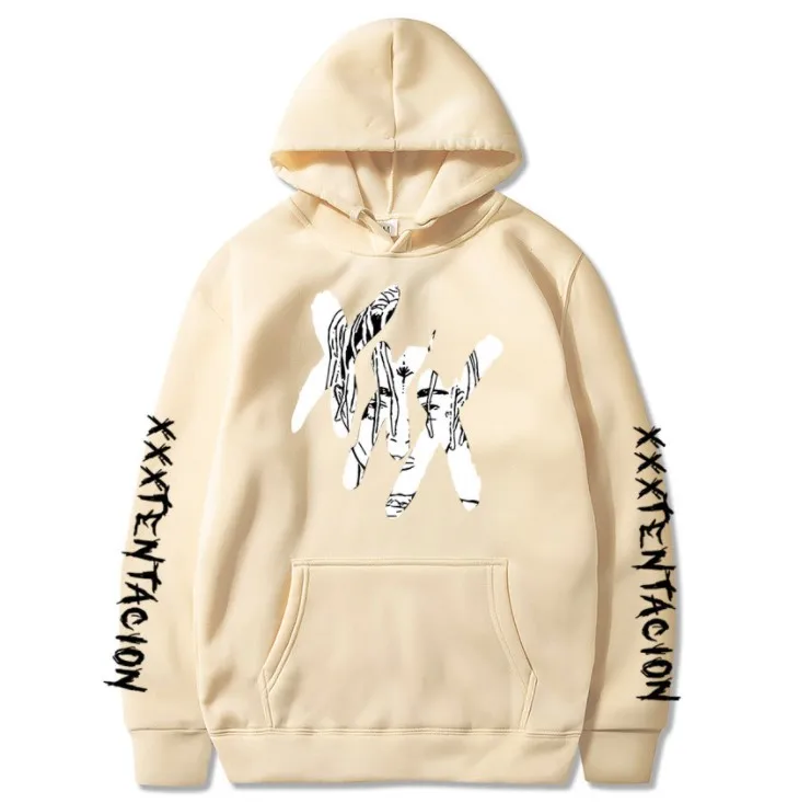 

Hot Sale Custom Pullover Unisex Hoodies Sweatshirts XXXTentacion street trend and fleece hoodies for men and women