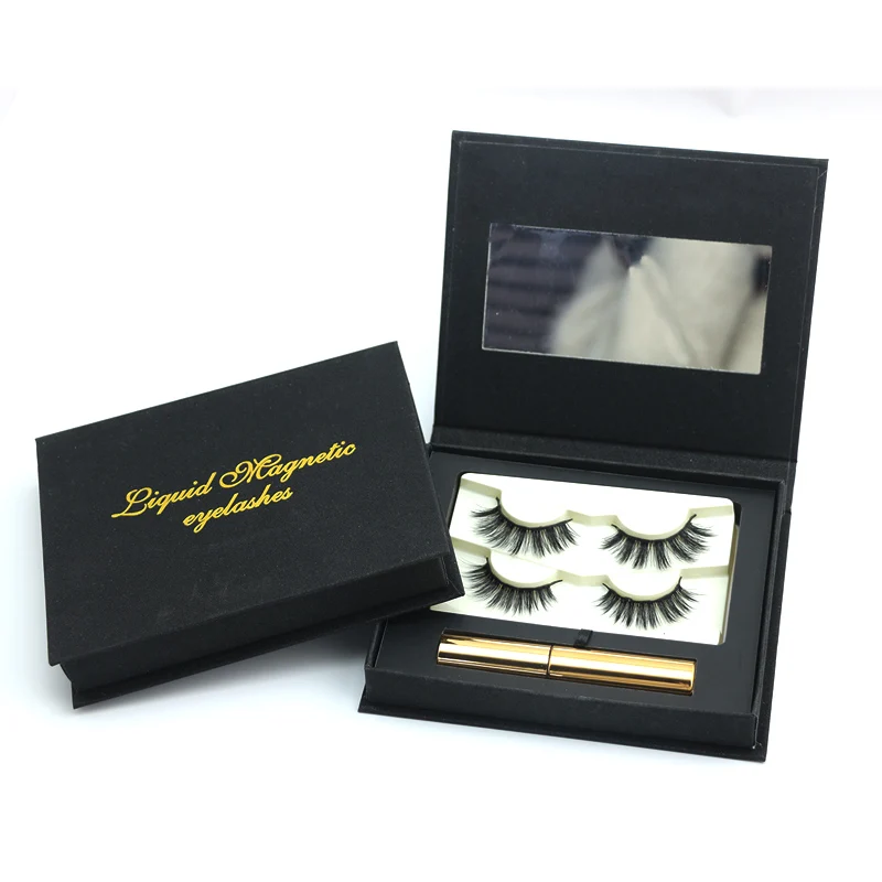 

High quality waterproof mink magnetic eyelashes eyeliner wholesale vendor