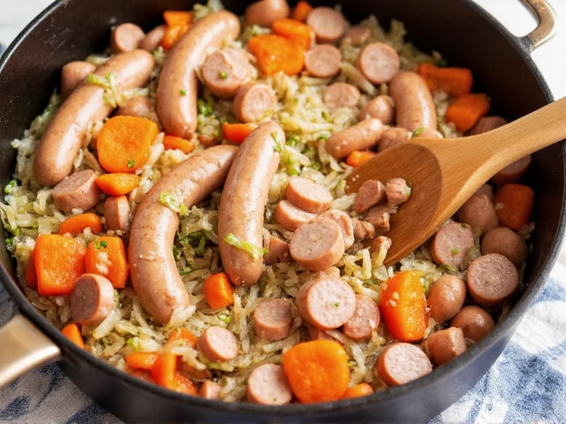 Classic Sausage Kraut Recipe: Simple One-Pan Meal