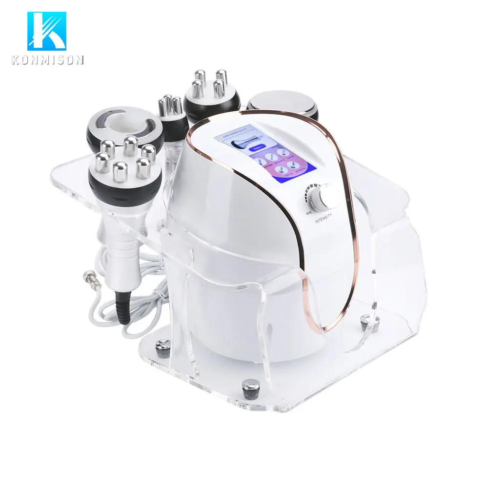 

Best 40K ultrasonic 5 en 1 cavitation rf skin tightening portable slimming vacuum machine 5 in 1