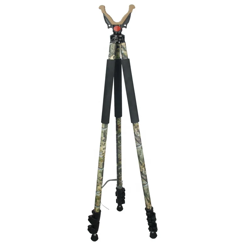 Three Legs / Three Sections Aluminum Material Telescopic Hunting
