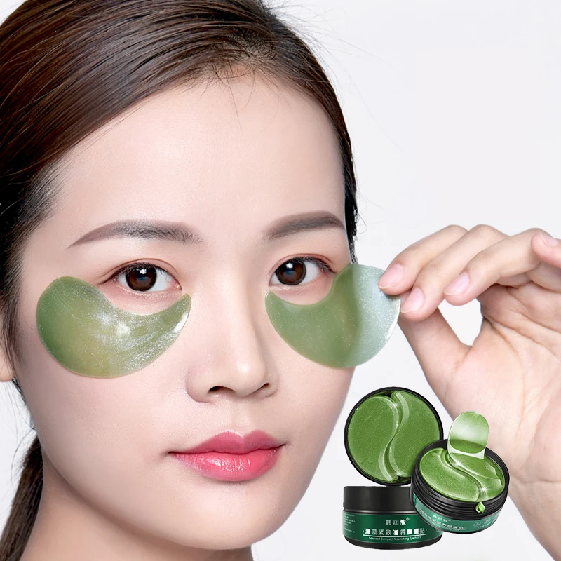 

Beauty face mask Cosmetics Women Crystal Collagen Patches For Eye Remove dark eye circles Eye Mask Skin Care