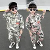 Wholesale Kids Camouflage Apparel Breathable Child Clothes Wth Low Price Handsome Child Clothes