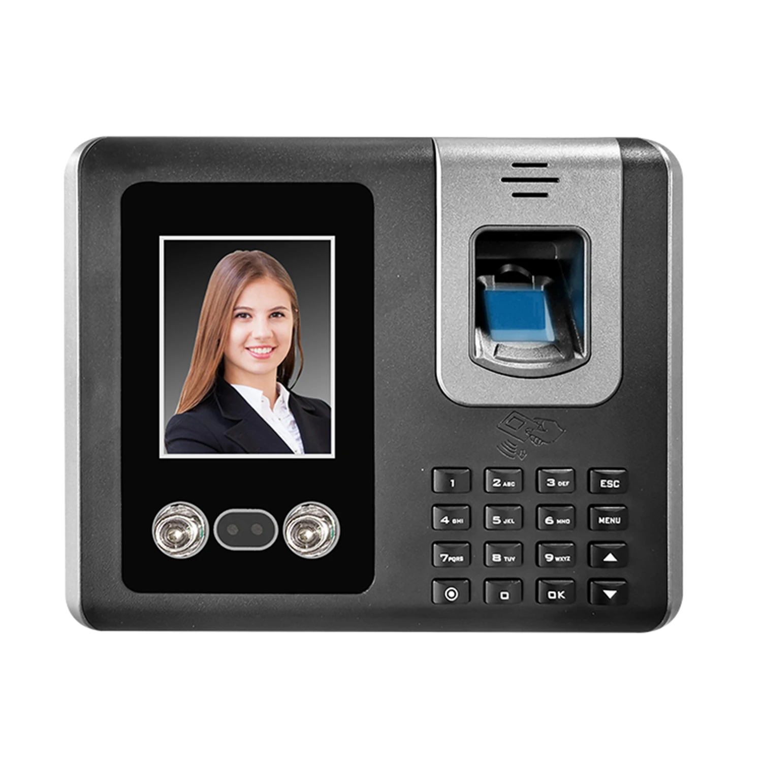 

Web Server Clocking Eye Scanner Face Recognition Biometric Fingerprint Attendance Machine