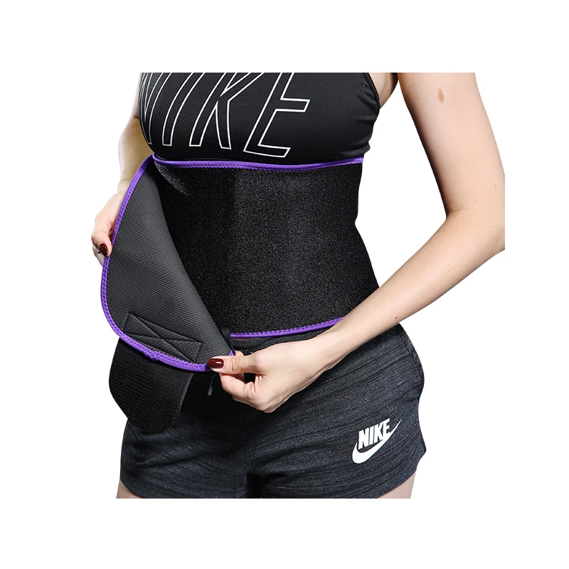 

Neoprene Sweat Waist Trimmer Slimming Belt Latex Double Belt Waist Trimmer, 3 colors