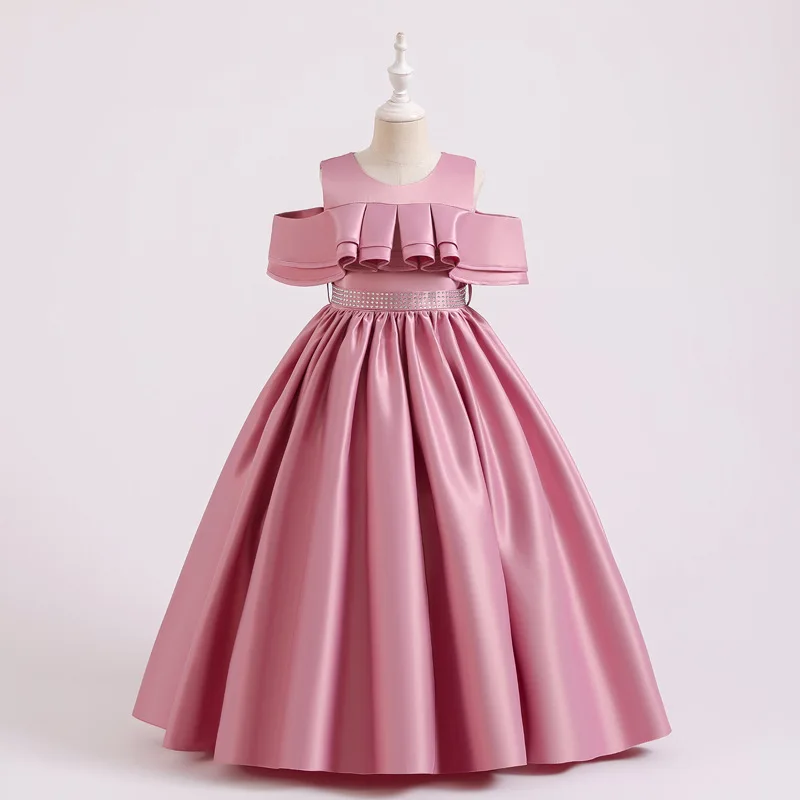 

Meiqiai Boutique New Girl Party Dresses Off-shoulder Long Flower Evening Party Ball Gown 2058