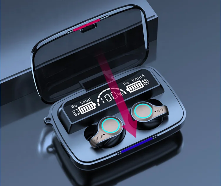 

Cs Wireless Cheap Wired Gaming Ipx7 Waterproof Super Bass Earphone Wireless Ear Earphones Headphones, Black