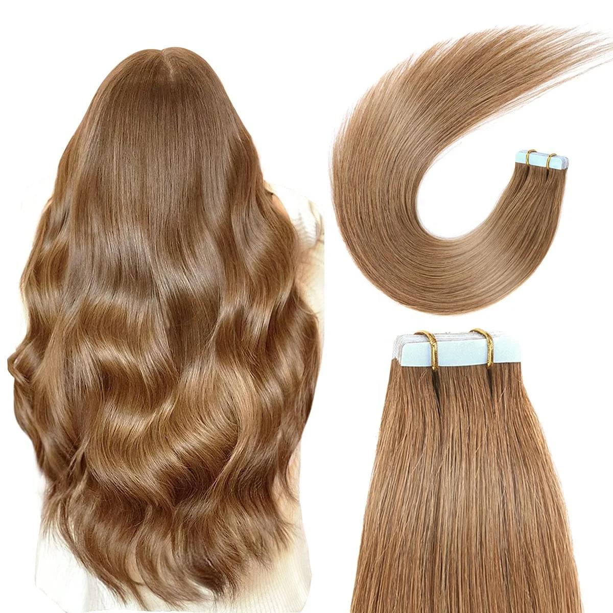 

Hot sells 40g 20pcs/pack 12 inch Tape in Hair Extensions Remy Tape in Human Hair Extensions Skin Weft Real human Hair Extensions