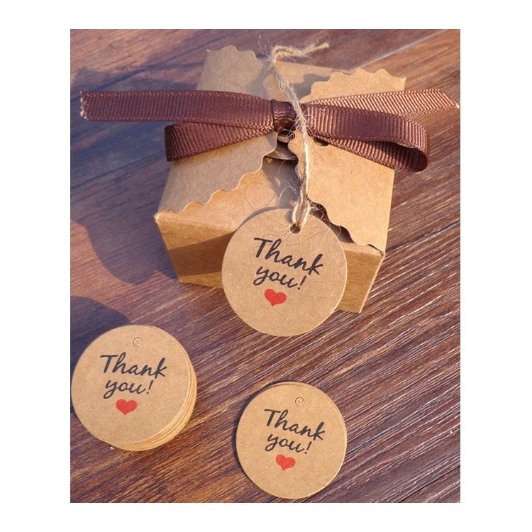 

Recycled Kraft Cardboard HangTag Embossed Logo Paper Clothing Eco-friendly Customized Tags