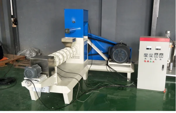 厂家直销漂浮鱼饲料颗粒机/鱼饲料挤出机/鸡动物饲料颗粒制造机 - buy