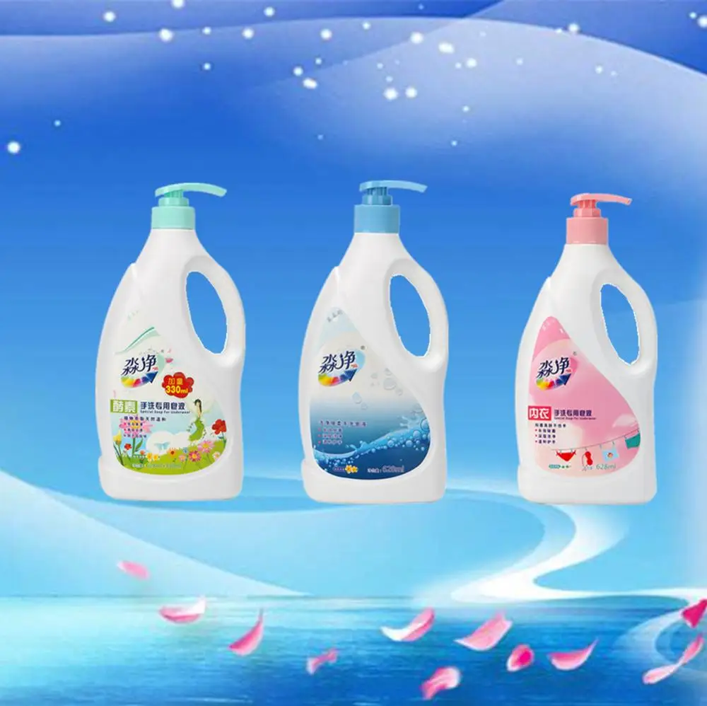 

OEM 628ML NATURAL LAUNDRY SOAP Manufacturing liquid washing soap brand detergent hand wash Soap