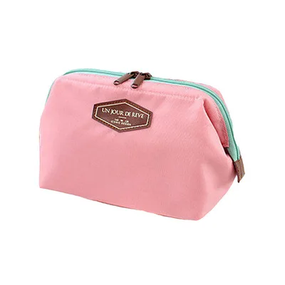 

Multifunctional Organizador De Maquillaje Travel Frog Mouth Zipper Portable Toiletry Cosmetic Storage Bag Cotton Cosmetic Bag